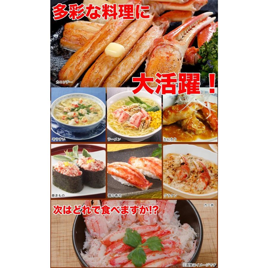 総重量 4kg 大型3L ズワイガニ 脚 足 ボイル （かに ずわい蟹 カニパーティ 大容量）【訳あり 多少足折れ】 |  | 08