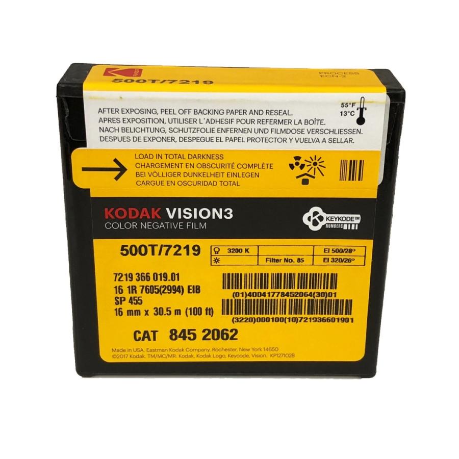 Kodak 16 mm / 100ft コダック VISION3 500T カラーネガティブ Kodak 16 mm / 100ft コダック VISION3 500T カラーネガティブ