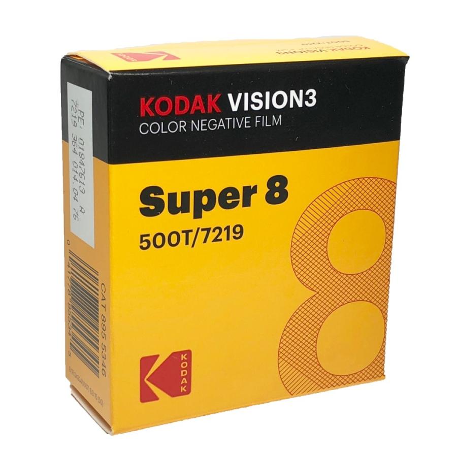 スーパー8 / コダック VISION3 500T カラーネガティブ フィルム 7219