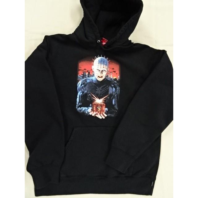 シュプリーム ヘルレイザー コラボ パーカー スウェット 2018SS Supreme Hellraiser Hell on Earth Hooded Sweetshirt｜kodakasangyo