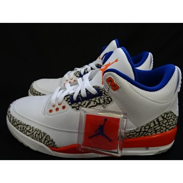 ナイキ エア ジョーダン 3 レトロ ニューヨーク ニックスカラー NIKE AIR JORDAN 3 New York Knicks