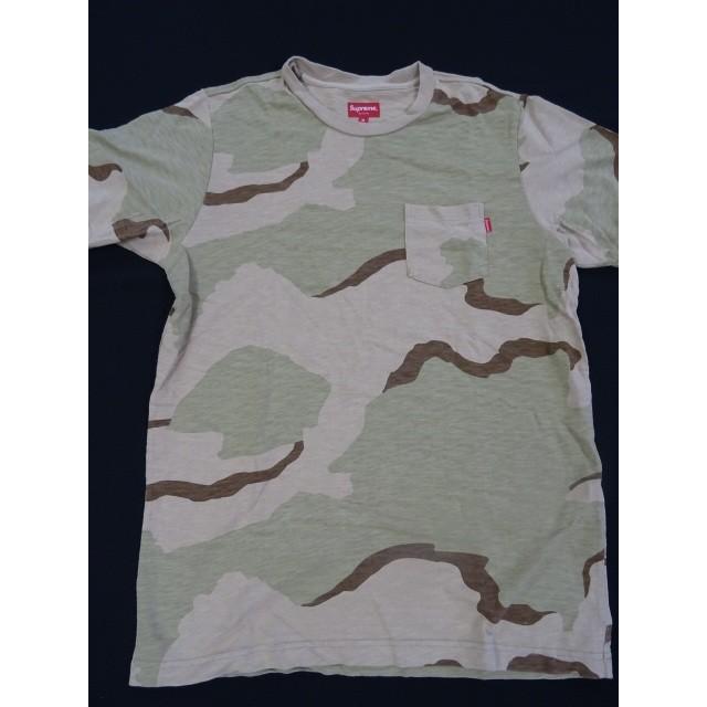 Supreme シュプリーム Tシャツ 半袖 カットソー ポケット 迷彩