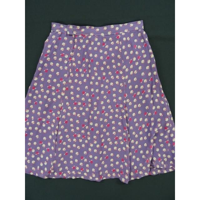 MARC JACOBS マークジェイコブス スカート フレア レディース パープル  