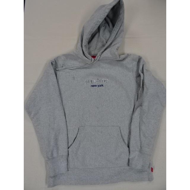 Supreme SUPREME シュプリーム パーカー スウェット グレー New Supreme SUPREME シュプリーム パーカー スウェット グレー New