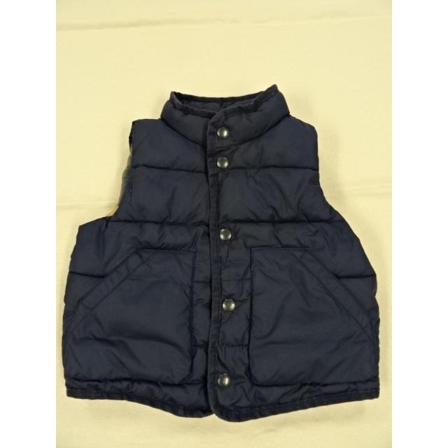 GAP baby ギャップベビー ダウンベスト あったかい ネイビー アウター 冬 キッズ 男の子 USED 古着 格安 プチプラ c