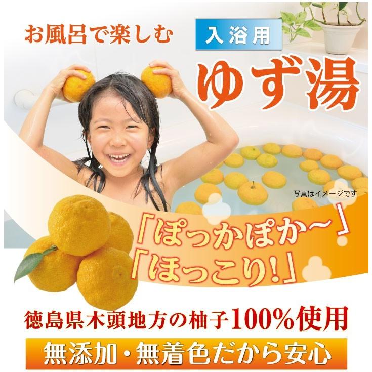 3袋（6回分）セット　徳島県産柚子100％　入浴用ゆず湯「我が家のゆず湯」｜kodama831｜04