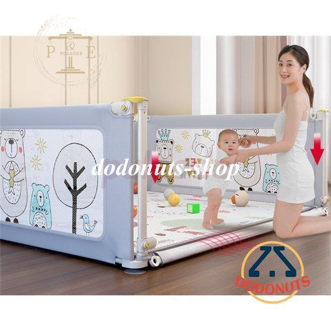 ベビーサークル 大型 ベビーフェンス おしゃれ 扉ロック 安全の高さ マットなし 育児ベビーサークル 底に吸盤付き 赤ちゃん 垂直・片側昇降可能 柵 安全 