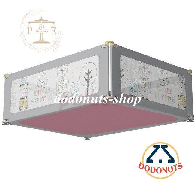 ベビーサークル 大型 ベビーフェンス おしゃれ 扉ロック 安全の高さ マットなし 育児ベビーサークル 底に吸盤付き 赤ちゃん 垂直・片側昇降可能 柵 安全 