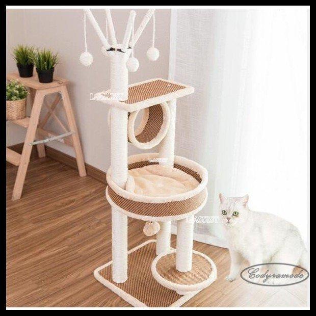 アウトレットサイト 猫ハウス 猫用ベッド 猫グッズ キャットタワー 猫タワー ペット用品 猫おもちゃ ペット ペットベッド 組み立て式 転倒防止 運動不足 室内用 猫タワー 中型 クーポン安い Ssl Daikyogo Or Jp