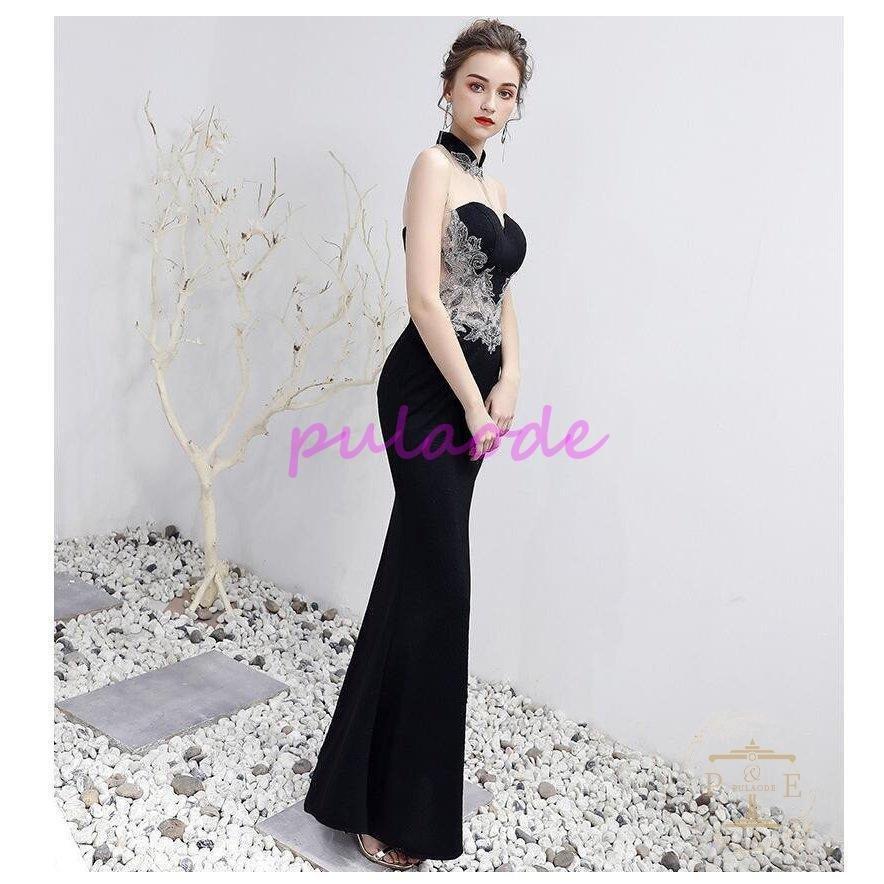人気ブランド新作豊富 立ち襟 ナイトドレス マーメイドドレス ウェディングドレス パーティードレス ロングドレス ブライダルドレス 披露宴 結婚式 演奏会 ステージ衣装 二次会 パーティドレス サイズ S Www Oroagri Eu