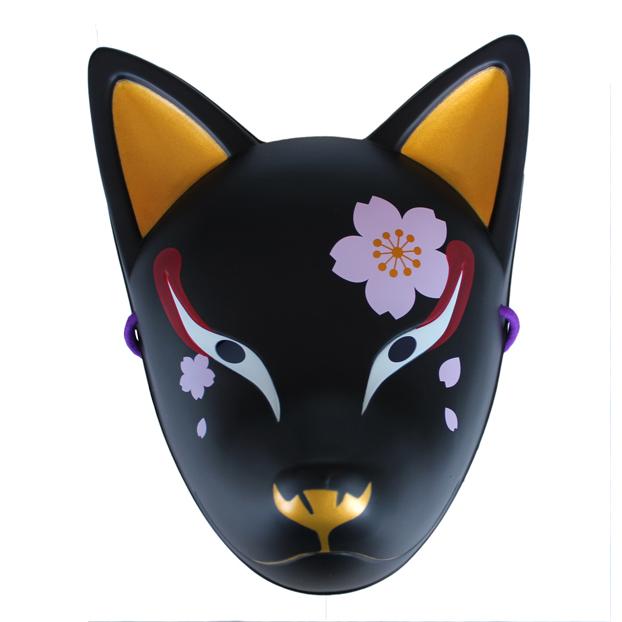 お面 狐面天狐 FOX MASK TENKO 和装アクセサリー 夏祭り 写真