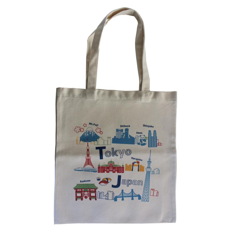 トートバック 東京 TOTEBAG TOKYO CANVAS 厚手 キャンバス 綿 プリント