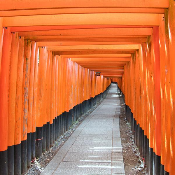 木製鳥居 大 JAPAN TORII L SIZE 神具 神棚 神宮 お稲荷さん 神社 赤