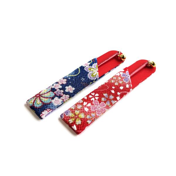 縮緬耳かきケース付き EAR PICK WITH CHIRIMEN CASE 塗耳かき 京都 柄