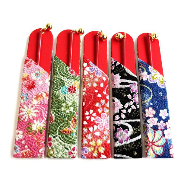 縮緬耳かきケース付き EAR PICK WITH CHIRIMEN CASE 塗耳かき 京都 柄