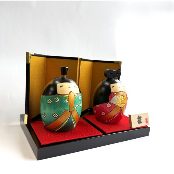こけし 卯三郎 春の花雛 KOKESHI JAPN 内閣総理大臣賞受賞作者 創作