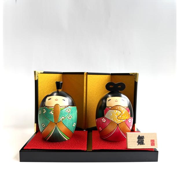 こけし 卯三郎 春の花雛 KOKESHI JAPN 内閣総理大臣賞受賞作者 創作
