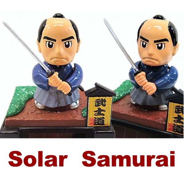 ソーラートイ　ソーラー侍、忍者、幸福屋のお富ちゃん　JAPAN SOLOR TOY　日本のおみやげ　ホッとする　やさしい空間　ユラユラゆれる　乾電池要らず｜kodawari-stick｜11