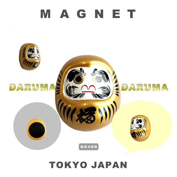 マグネット 天狗 だるま赤 だるま金 白狐 MAGNET LUCKY GOODS 磁石