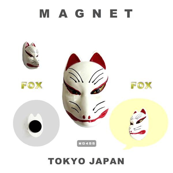マグネット 天狗 だるま赤 だるま金 白狐 MAGNET LUCKY GOODS 磁石