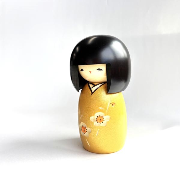 こけし 卯三郎作 開花金 KOKESHI JAPN 内閣総理大臣賞受賞作者 創作