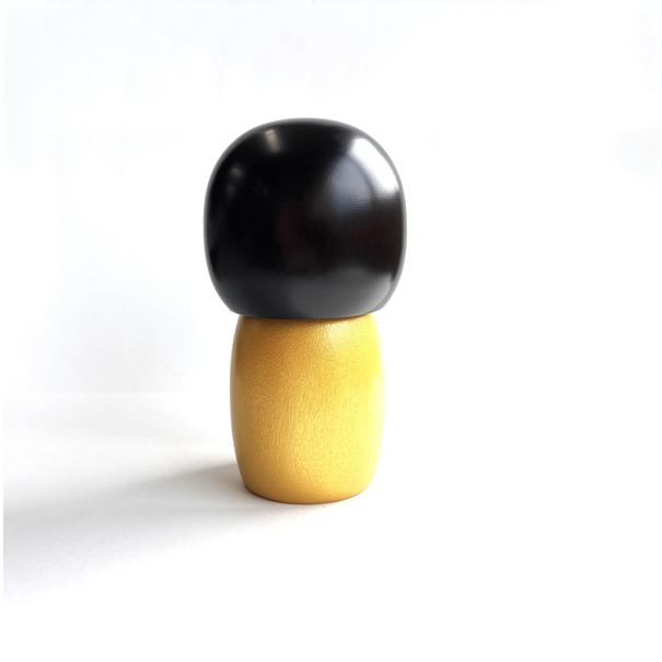こけし 卯三郎作 開花金 KOKESHI JAPN 内閣総理大臣賞受賞作者 創作