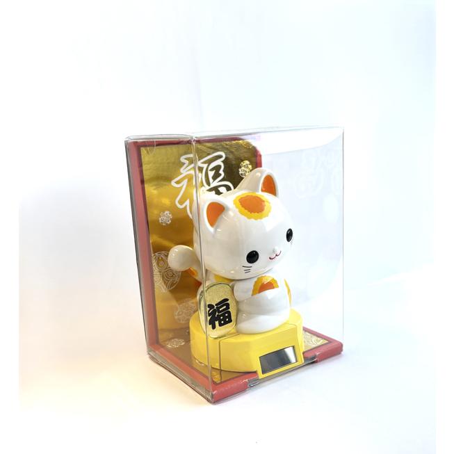 ソーラートイ ソーラー赤ちゃん招き猫 JAPAN SOLOR TOY 日本のおみやげ