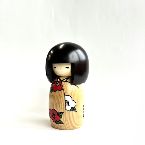 こけし 卯三郎 春の詩 KOKESHI JAPN 内閣総理大臣賞受賞作者 創作
