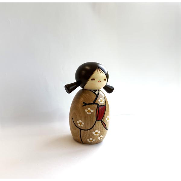 こけし 卯三郎 春よ来い KOKESHI JAPN 内閣総理大臣賞受賞作者 創作