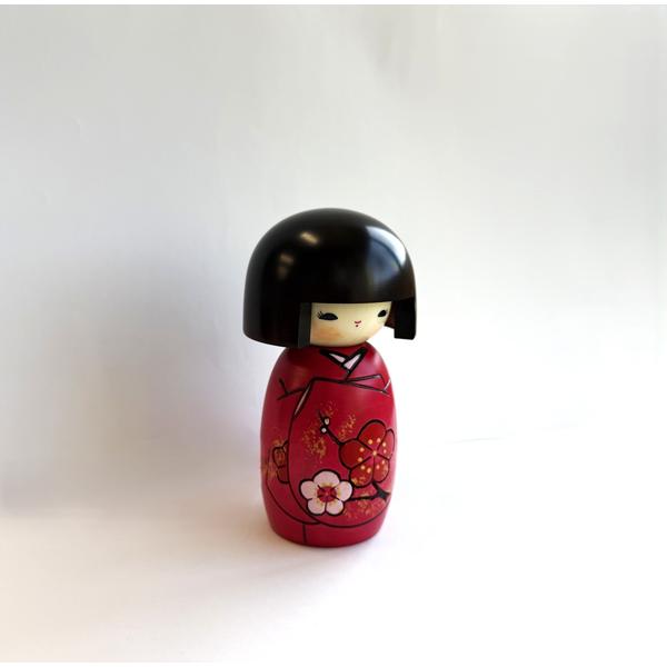 こけし 卯三郎 おかっぱさん KOKESHI JAPN 内閣総理大臣賞受賞作者