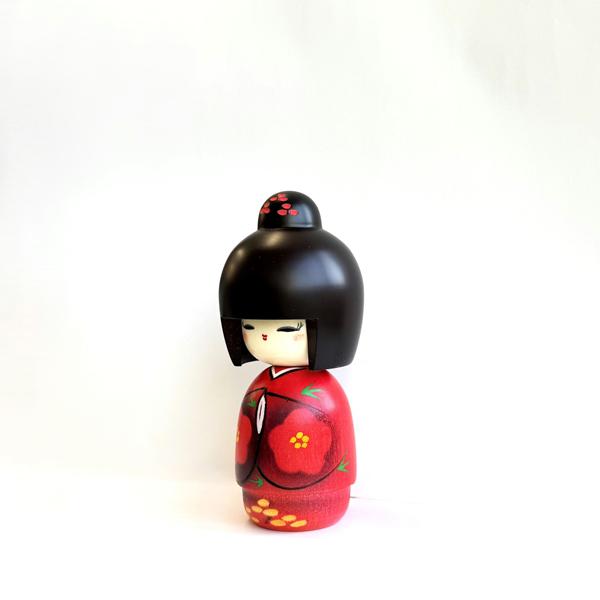 こけし 藤川正衛 ほほえみ KOKESHI JAPN 内閣総理大臣賞受賞作者 創作
