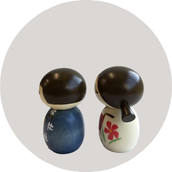 こけし 卯三郎 なかよし KOKESHI JAPN PRIR わらべ こども 男の子