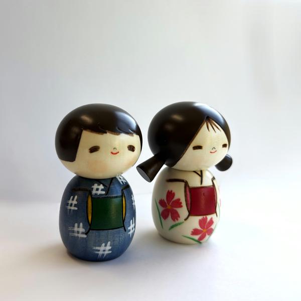 こけし 卯三郎 なかよし KOKESHI JAPN PRIR わらべ こども 男の子