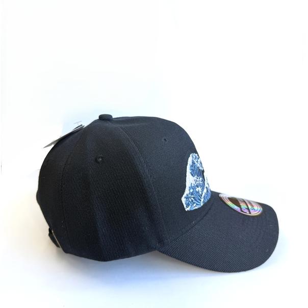 キャップ 浮世絵 波裏 黒、グレー CAP UKIYOE オールシーズン型 東京