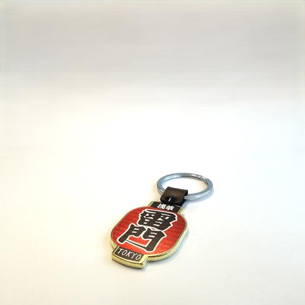 キーホルダー メタル提灯型 雷門、日本 KEY RING JAPAN 浅草 雷門 日本