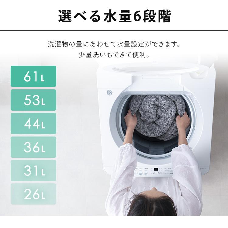 IRIS OHYAMA（アイリスオーヤマ） 洗濯機 8kg 一人暮らし 縦型 全自動