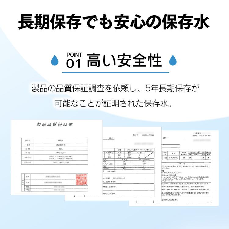 保存水 2L 5年保存 備蓄用 長期保存 避難用品 防災 災害 飲料 水 アイリスの保存水 2L×6本 アイリスフーズ｜kodawari-y｜02