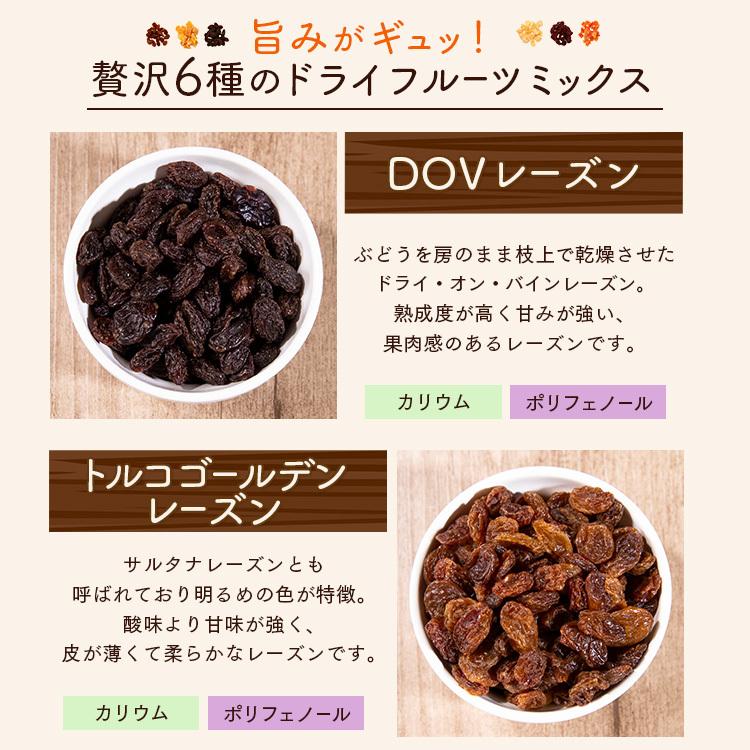 ドライフルーツミックス 500g 着色料不使用 レーズン パイナップル マンゴー ミックス おやつ おつまみ メール便 送料無料 | ブランド登録なし | 03