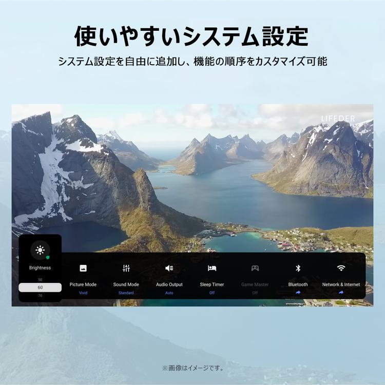 テレビ 40インチ 40型 TCL 液晶テレビ tv FHD スマートテレビ Google TV チューナー内蔵 ハイビジョン量子ドット液晶テレビ 40S5K * (B)の画像
