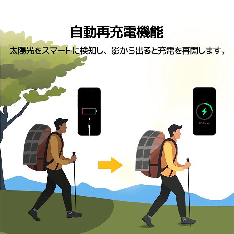 ソーラーパネル 100w USB-A USB-C 折りたたみ 軽量 キャンプ 防災 太陽