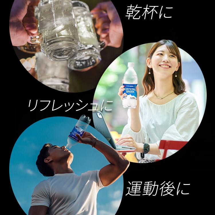 IRIS OHYAMA（アイリスオーヤマ） 炭酸水 500ml 24本 強炭酸水 選べる