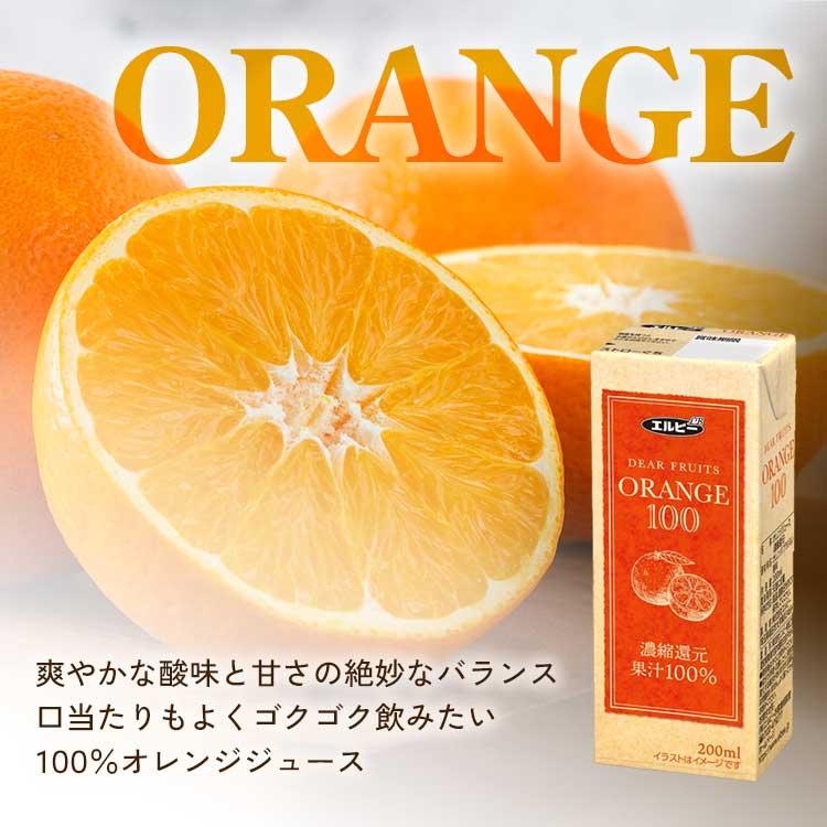 日本最大の ジュース りんごジュース みかんジュース 紙パック 200ml 濃縮還元 エルビー 100% エルビー オレンジジュース アップルジュース  30本 ソフトドリンク、ジュース