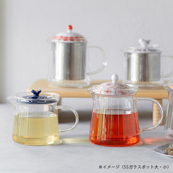 SAIKAI ティーポット ポット 急須 茶こし付 SSガラスポット 小 SAIKAI ティーポット ポット 急須 茶こし付 SSガラスポット 小