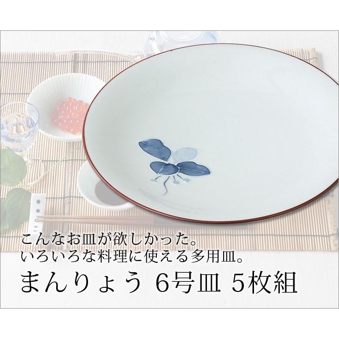 SAIKAI 皿 取皿 まんりょう 6号皿 5枚組 99579食器 小皿 セット 5枚