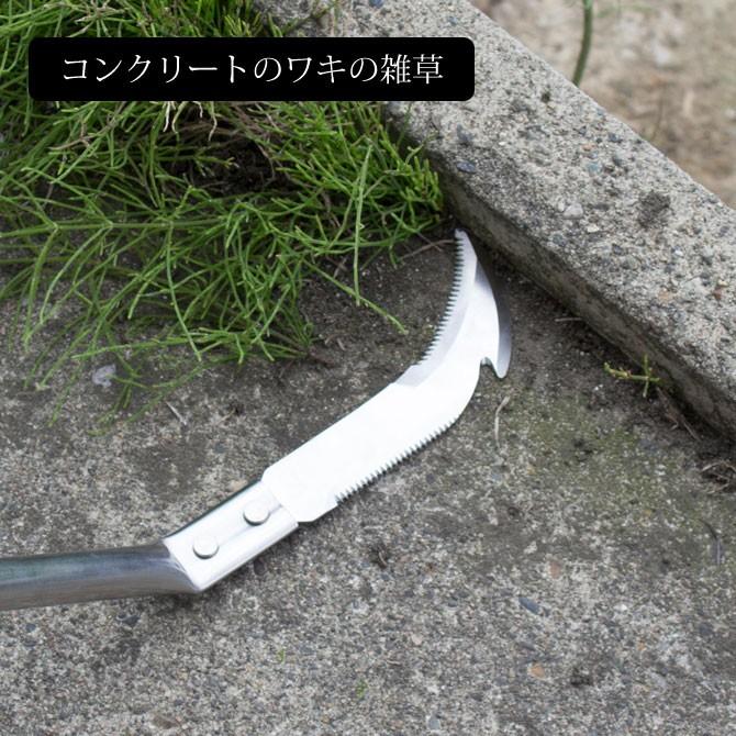 鎌 ステンレス 雑草 草 草刈り ツタ切り 枝切り コケ取り 日本製 