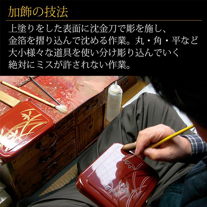 食器 盆 お盆 漆器 木製 漆塗り 日本製 越前 尺2小判盆 溜 12