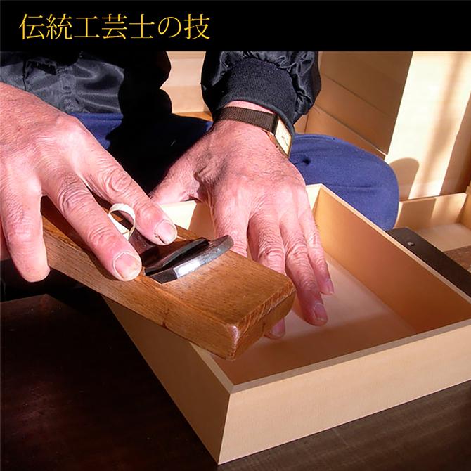 弁当 弁当箱 お重 四角 木製 高級 日本製 越前漆器 色紙 7.5一ヶ重 朱