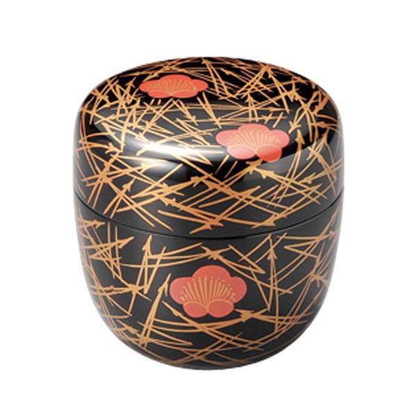 茶道具 円筒形　棗　金箔　鳥　花　お茶 茶道具 円筒形 棗 金箔 鳥 花 お茶 【公式通販】