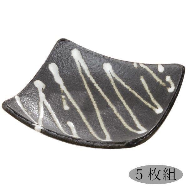 和皿　5点セット 取り皿 ライン取り皿 5枚組 G5-3124 陶器 和風 取皿 小皿