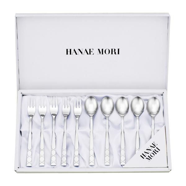 HANAEMORI カトラリーセット 6点 HANAE MORI（ハナエモリ） カトラリー スプーン フォーク コーヒー